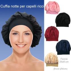 CUFFIA NOTTE PER CAPELLI RICCI